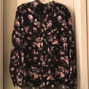 Plus Size Button Down Shirt